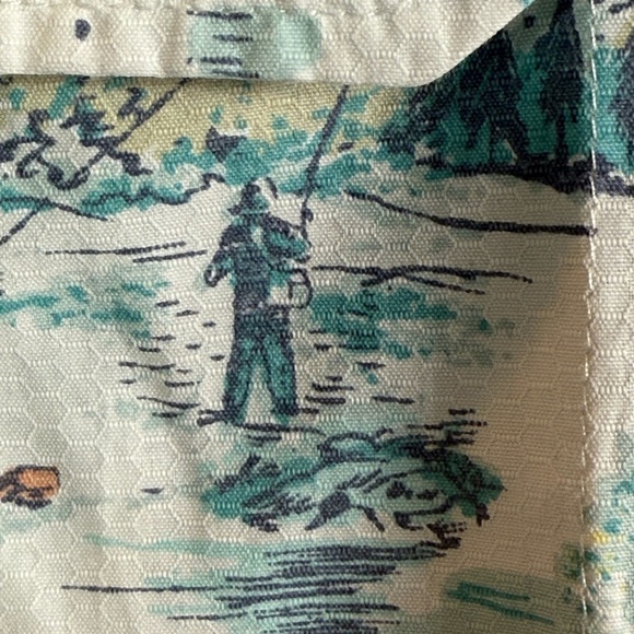 Eddie Bauer Outdoor Fly Fishing Short Sleeve Mens Button Down Collared Shirt 3XB - Picture 3 of 7